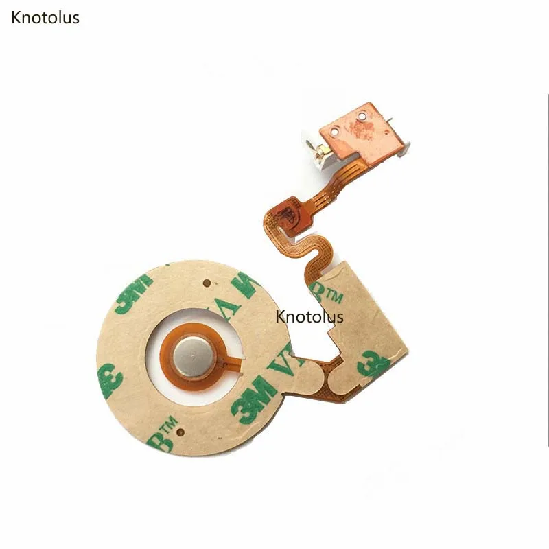 Новинка белый аудиоразъем для наушников Knotolus гибкий ленточный кабель Clickwheel клей