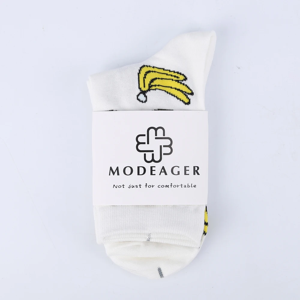 Modeager; Корейская обувь с бананами и молоком авокадо ананас суши фрукты Еда Для женщин женские носки для девочек хлопок; милые женские Рождественский подарок носки