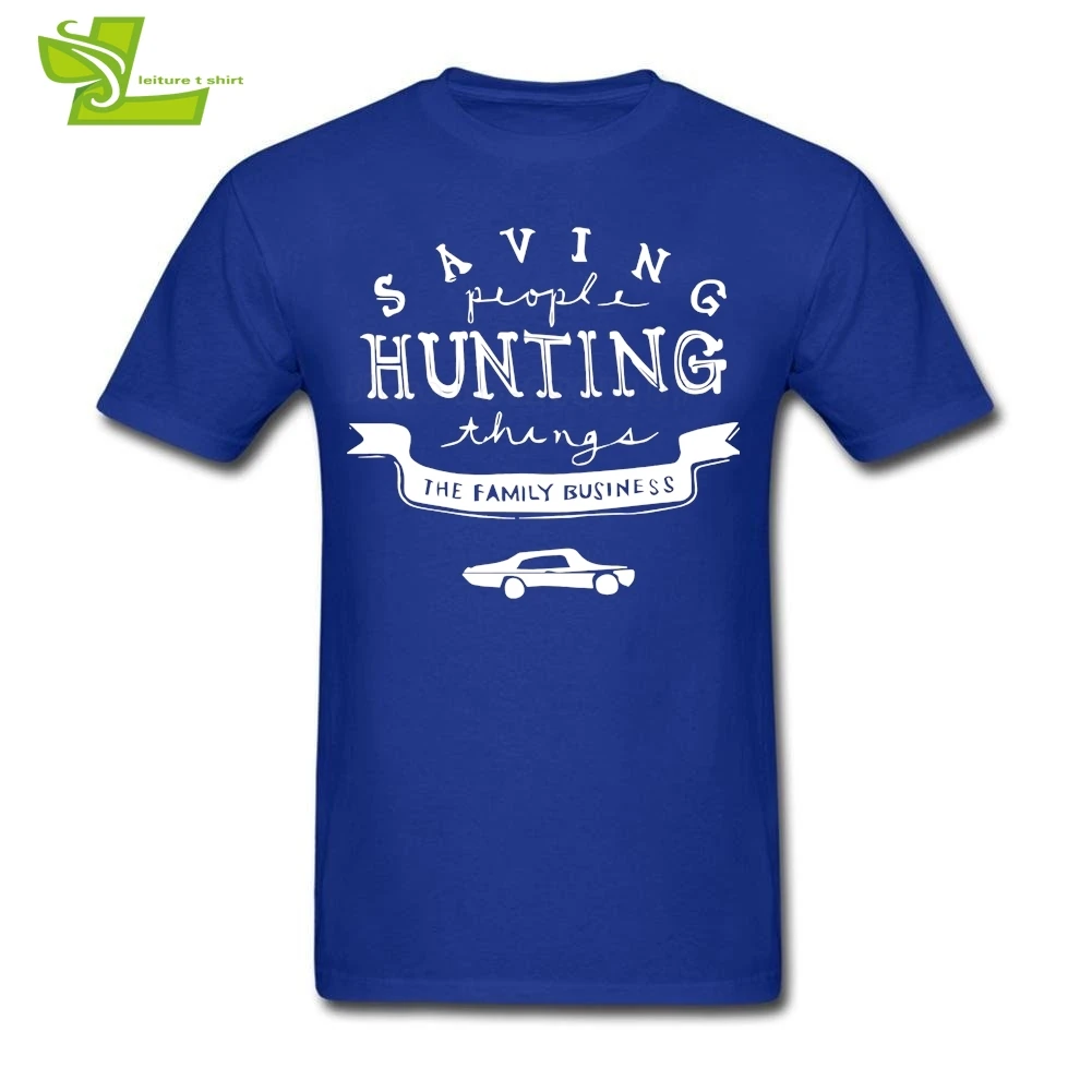 Супернатуральная футболка Мужская с коротким рукавом Большие футболки для