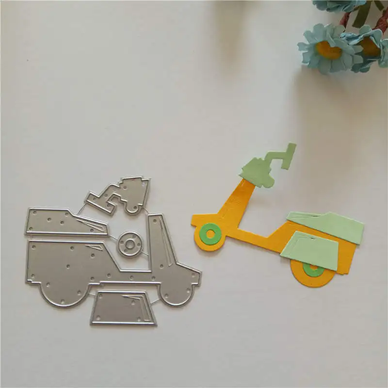 2018 новый мультфильм diy Рисунок автомобиля металлические режущие штампы