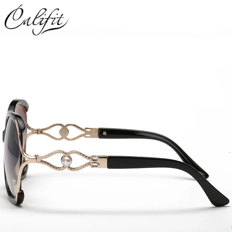 CALIFIT Женские винтажные солнцезащитные очки с бабочками для вечеринок большие