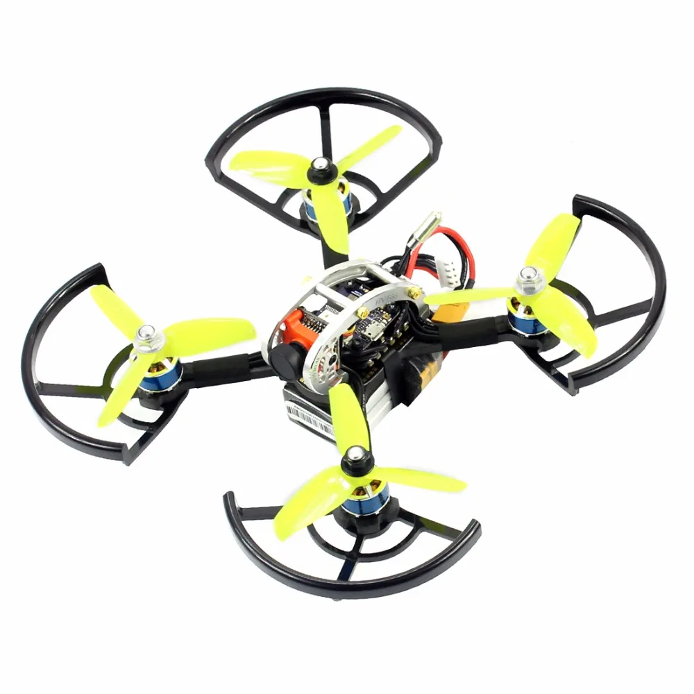 FPVEGG PRO 130 мм Мини FPV гоночный транспорт для помещений с приемником Flysky I6