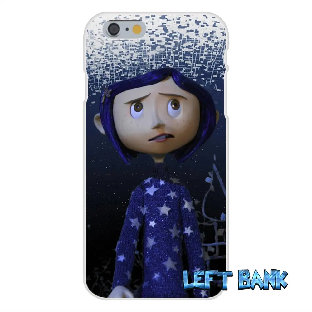 Для iPhone 4 4S 5 5S 5C SE 6 6S 7 Plus Coraline винтажный Мягкий Силиконовый ТПУ прозрачный чехол |