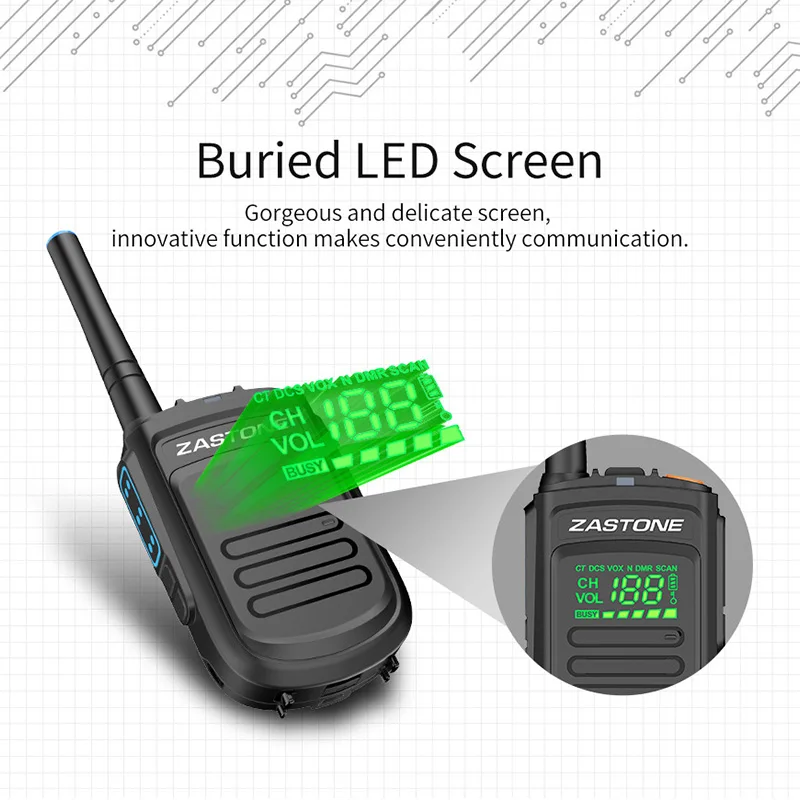Zastone Mini9 plus DMR портативная цифровая рация UHF 400 470MHz HF трансивер коммуникатор