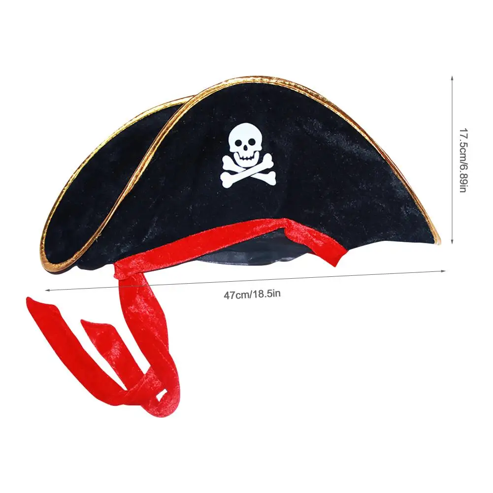 Хэллоуин украшения пиратский капитан вечерние шляпы маскарадный реквизит для