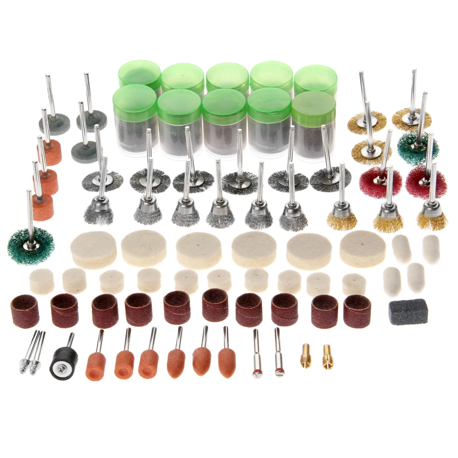 

342Pcs/set Dremel Rotary Tool Accessory Set Fit Dremel Grinding Sanding Polishing Dremel Tools Dremel Accessories 1/8 Inch Shank