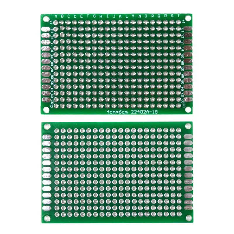 20 шт. 4x6 см Двусторонняя DIY Прототип схема макет PCB универсальная