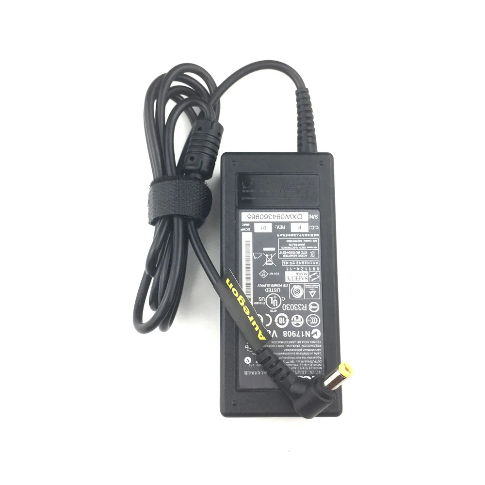 Оригинальный адаптер переменного тока 65 Вт шнур питания зарядное устройство для