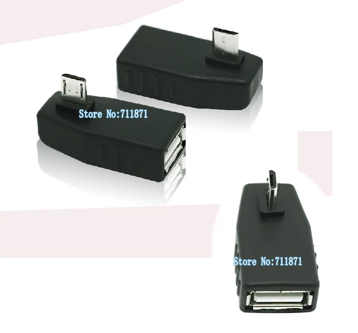 Адаптер OTG с углом поворота 270 градусов USB Micro Male to A Female функцией OTG|usb male female|usb femaleusb