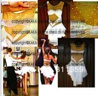 kaka l130369latin dance wearsalsa competition dress tango samba rumba chacha latin dance dresssalsa dance dress for sale