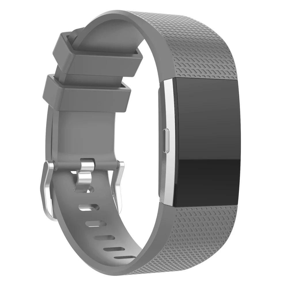 Силиконовый ремешок для часов для fitbit charge2 band умный Браслет для фитнеса часы сменный ремешок для спортивных часов полосы для fitbit Charge 2