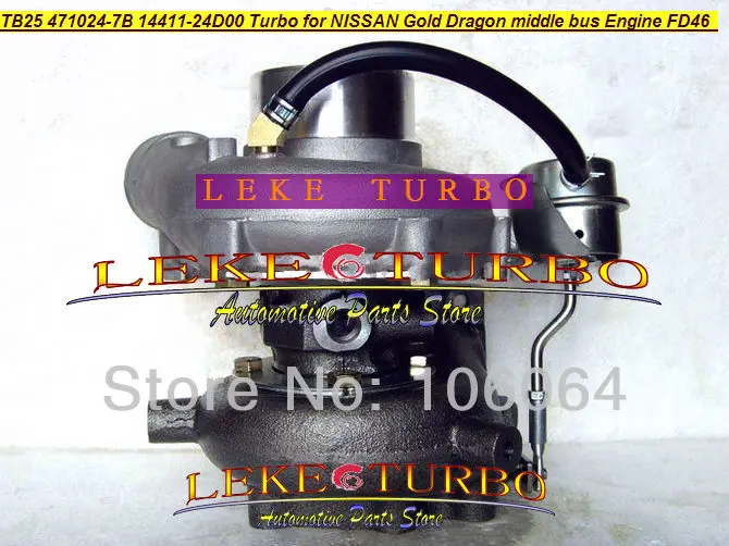 TB25 471024 7B 14411 24D00 1441124D00 турбо турбина для NISSAN HINO золотой дракон Средний автобус FD46