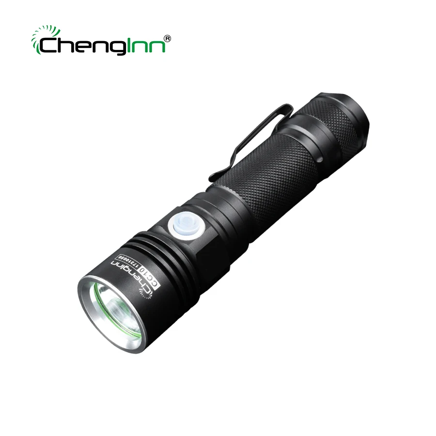 Перезаряжаемый светодиодный фонарик стробоскопический конвой CREE XPE EDC Мощный