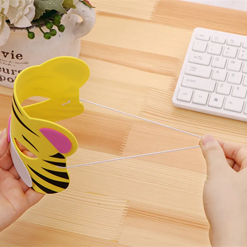 8 шт./лот маска с животными из вспененного этилвинилацетата для вечевечерние НКИ