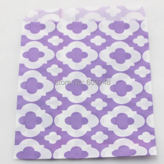 Подарочные пакеты для детей 100 шт. смешанные цвета свадьбы буфета конфет лилового