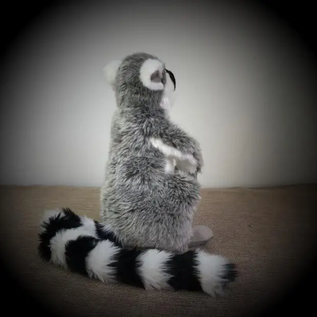 Original Cute Lemur Catta Ring-tailed Simulative Animal Soft Stuffed Plush Toy Doll Birthday Gift Children Baby Boy | Игрушки и хобби