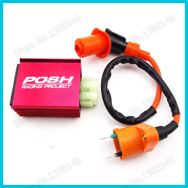 Катушка зажигания 6 Pin AC CDI для китайского GY6 50cc 125cc 150cc мопед скутер Pit Dirt Bike ATV Quad|cdi