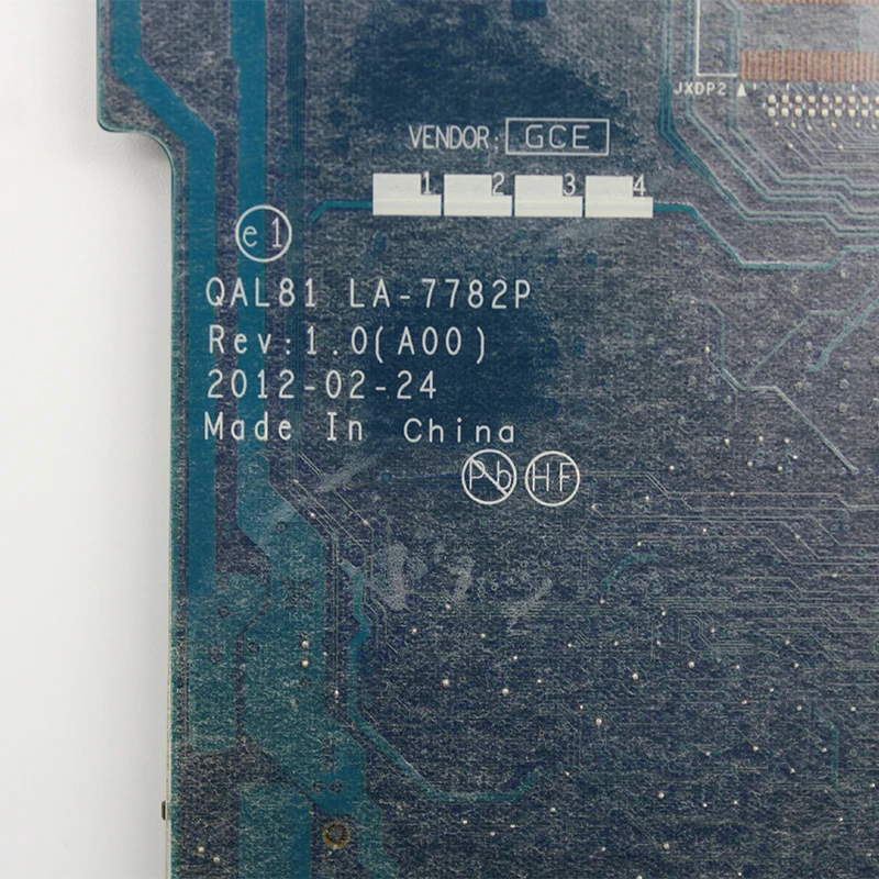 Оригинальная материнская плата для ноутбука Dell latitude E6430 MB NVS 5200 1GB QM77 PGA989 DDR3 0465VM QAL81