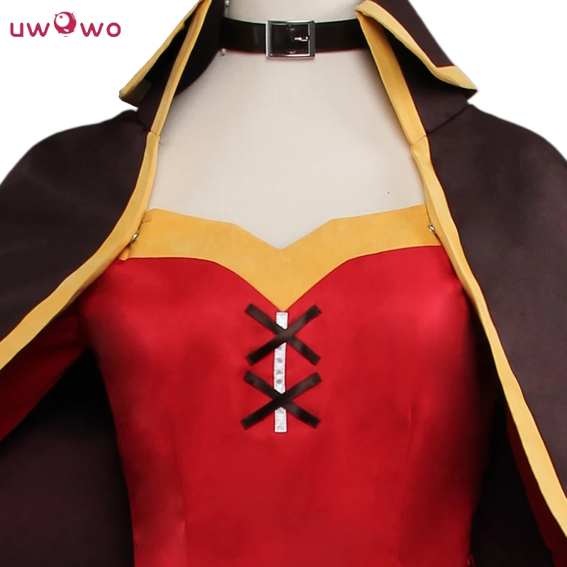 UWOWO KonoSuba Megumin Хэллоуин косплей аниме костюм бог благословение на этот чудесный