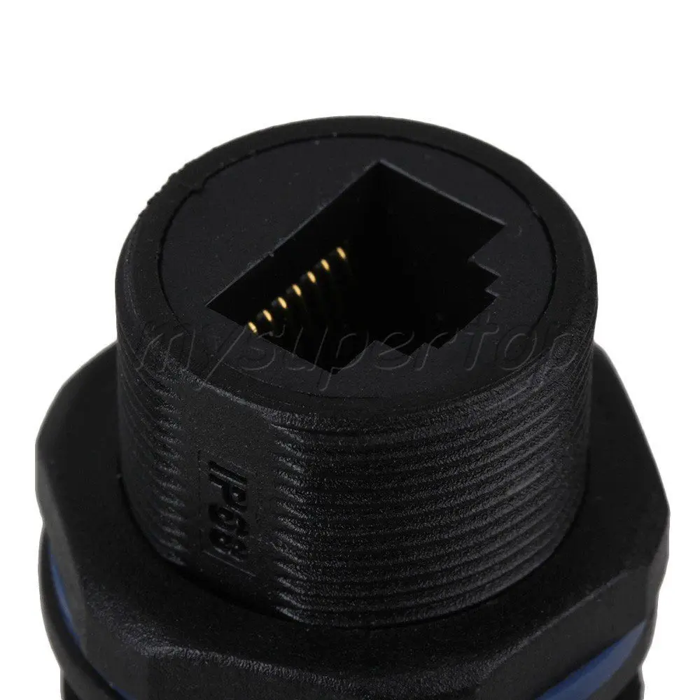 2.30x1.07 inch M20 RJ45 AP Ethernet LAN Connector IP68 Waterproof Protection | Обустройство дома
