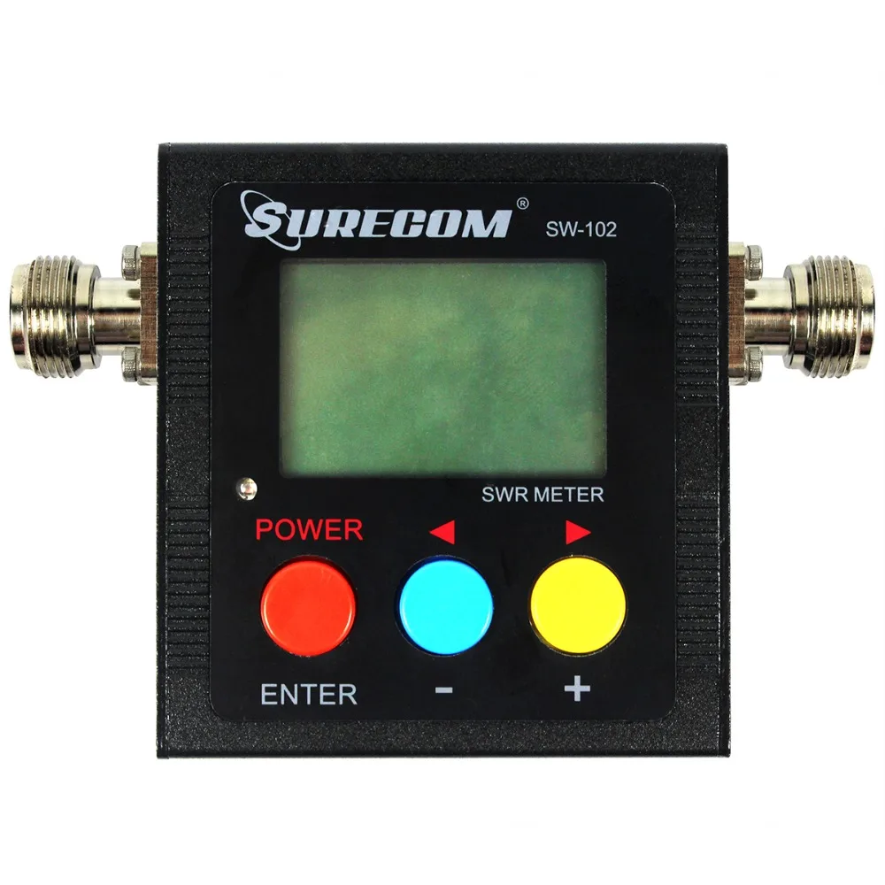 SURECOM SW-102 VSWR 1 00-19 9 Digital VHF/UHF 125-525MHz Power &amp SWR Meter для двухсторонней радиосвязи