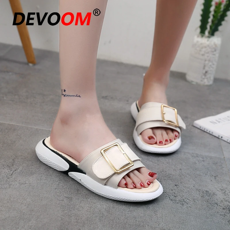 Summer Sandals Women Shoes Beach Slippers Outdoor River Plate Sports Wind Sponge Cake Wearing Thick Comfortable Clogs For Women