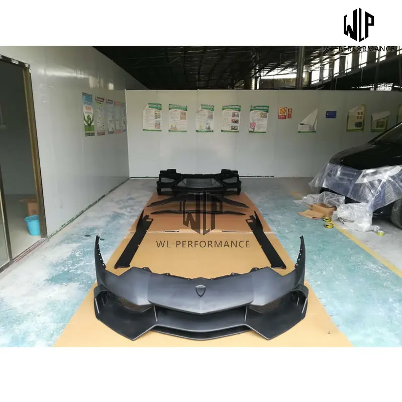 LP700 Комплект кузова для автомобиля задний бампер боковая юбка спойлер Lamborghini