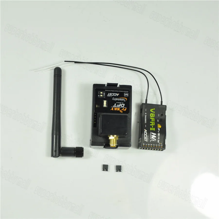 FrSky DFT 2 4 ГГц комбо пакет для Futaba w телеметрический Модуль и V8FR II RX|frsky v8fr-ii|frsky