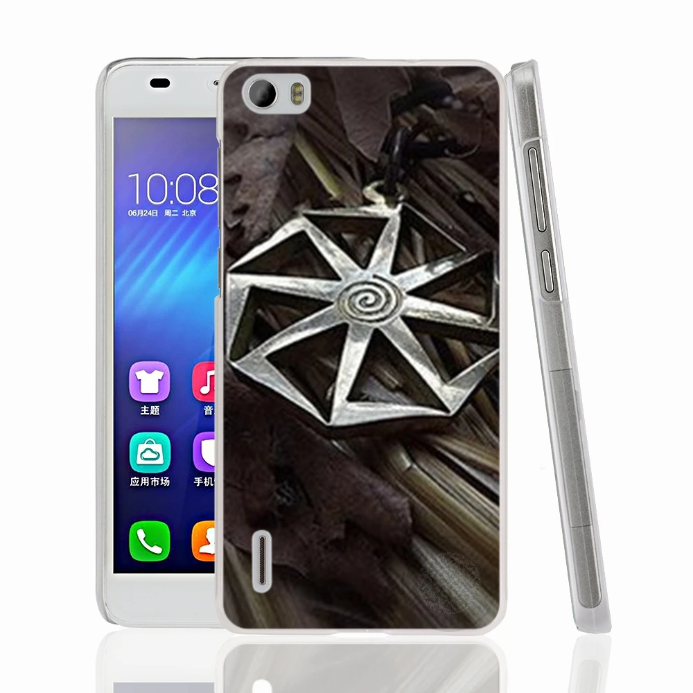 HAMEINUO славянский символ Коловрат чехол для сотового телефона huawei honor 3C 4A 4X 4C 5X 6 7 8 Y3