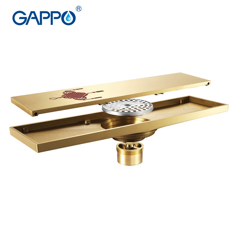 GAPPO Drains recgangle bathroom floor drain cover anti-odor shower drains stopper room | Обустройство дома