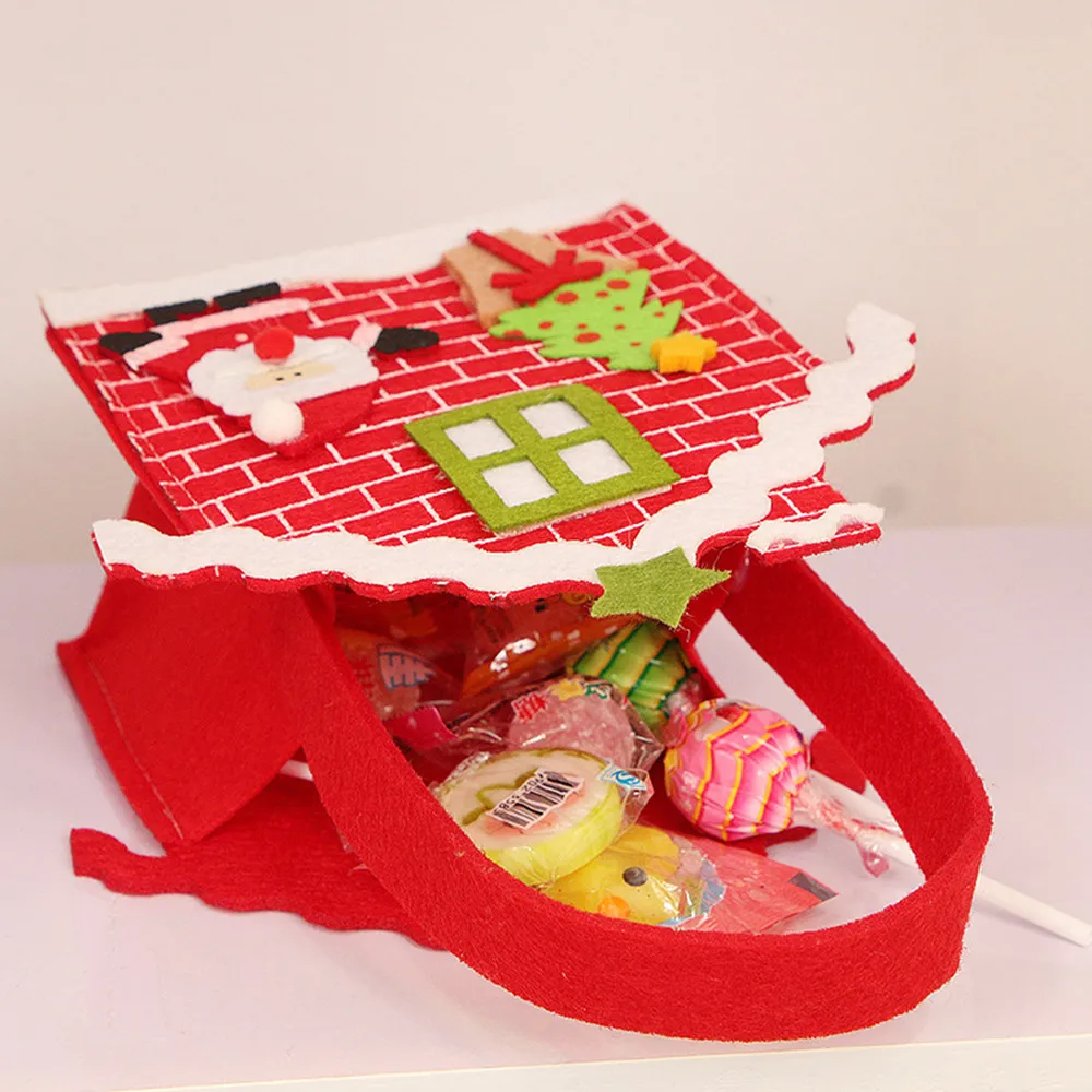 OCARDIAN счастливый Рождественский подарок сумка Нетканая маленькая конфетная