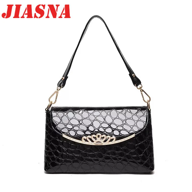 JIASNA Новый Женский Европейский и Американский Стиль Канала Дамские Сумки Мягкий PU