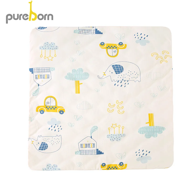 Pureborn/Пеленальное Одеяло для новорожденных мальчиков и девочек с капюшоном