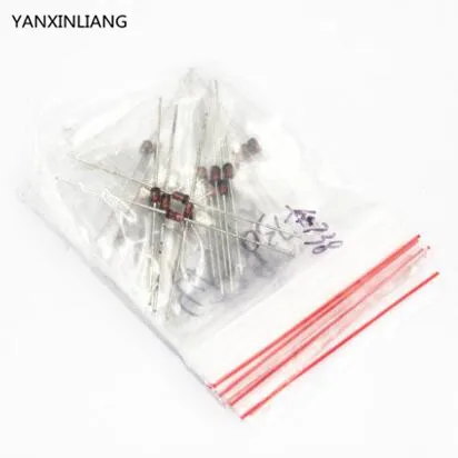

1W Zener diode 3.3V-30V 14valuesX5pcs=70pcsElectronic Components PackageZener diode Assorted Kit