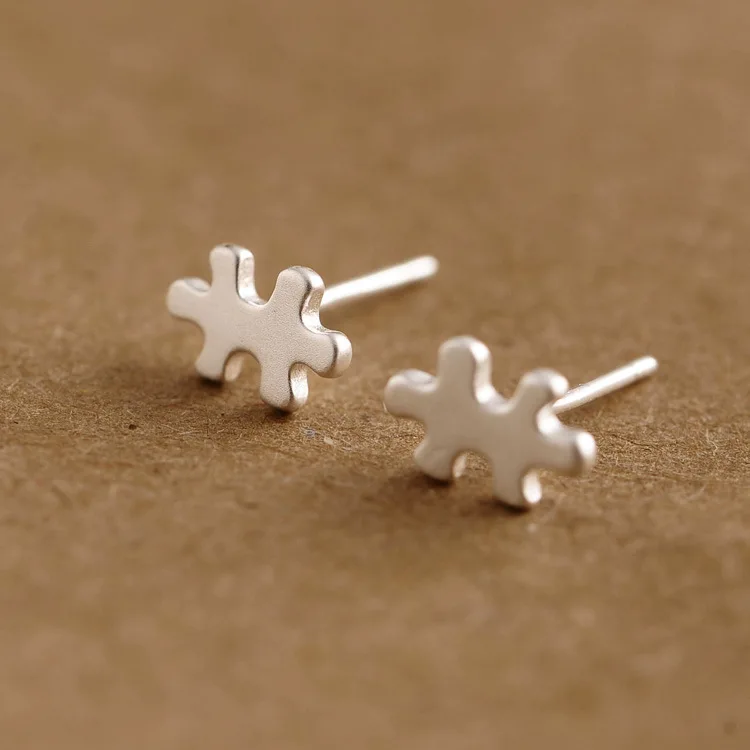 Серьги-подвески геометрической формы из стерлингового серебра 925 пробы |