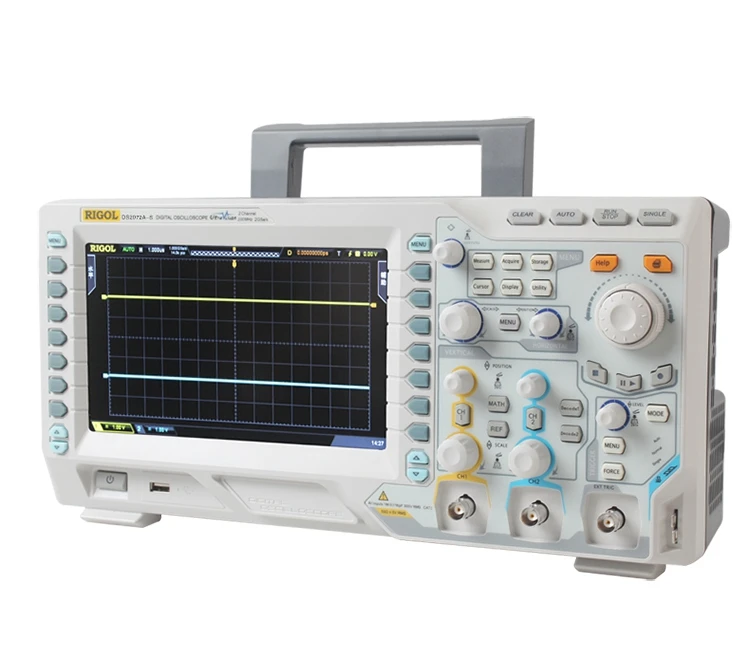 Цифровой осциллограф RIGOL DS2072A S 70 МГц 2 аналоговых канала|digital oscilloscope|oscilloscope