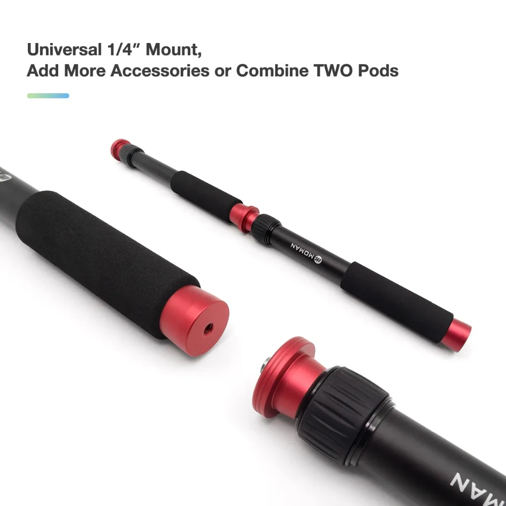 Ручной Удлинительный стержень Moman выдвижная палка для селфи поддержка DJI OSMO Mobile 2