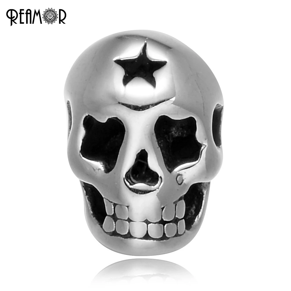 Полировка украшение в виде звезды черепа яркие бусины 2 мм подвески с маленькими