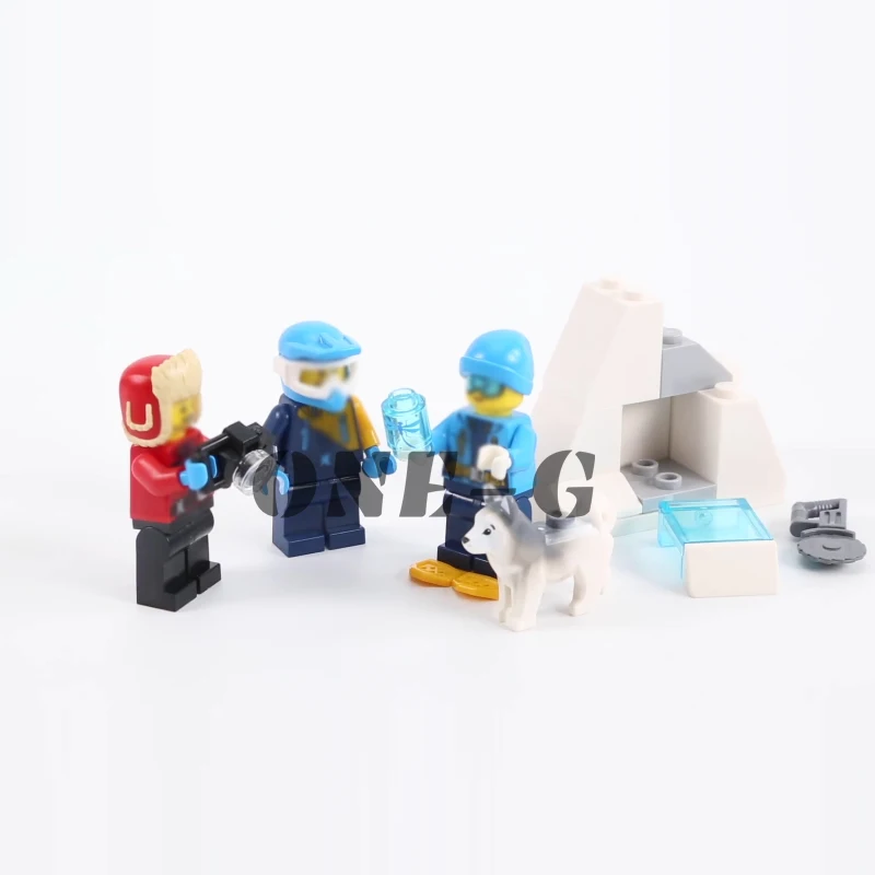 Строительные блоки команда по разведке 10992 88 шт. совместимые с LEGO City 60191 кирпичи