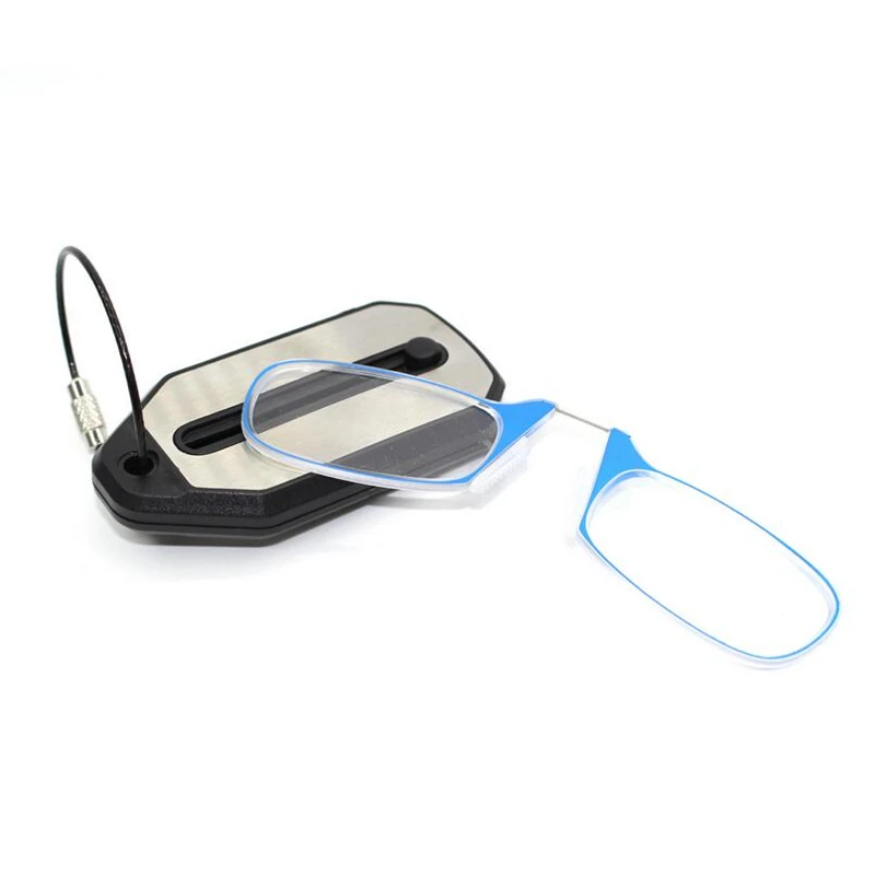 No Leg Clip Nose Reading Glasses Portable Reading Glasses For Both Men And Women Mini Key Chain Presbyopia Glasses