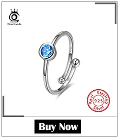 ORSA JEWELS Настоящее 925 Серебряное кольцо классический стиль кольца вечности для помолвки и свадебной вечеринки Трендовое ювелирное изделие ASR71