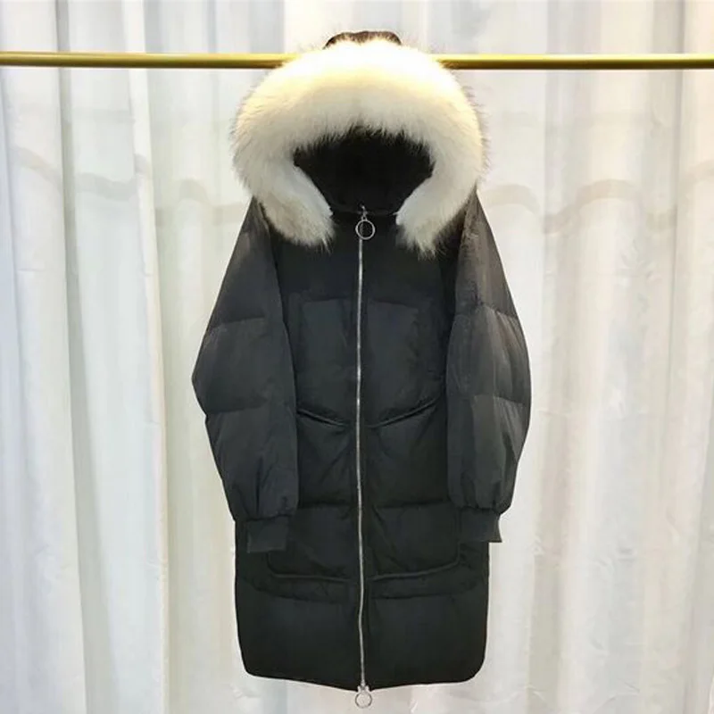 Настоящий натуральный мех зимняя куртка женские пальто 2018 женский пуховик
