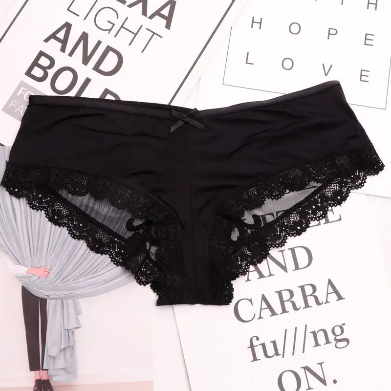 black SP& CITY, новинка, сексуальные кружевные трусики с вышивкой, женское сияющее бесшовное нижнее белье, сексуальное прозрачное белье, трусы, женское нижнее белье - Цвет: black