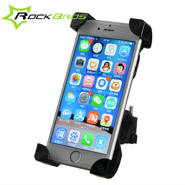 ROCKBROS велосипедный держатель для телефона Регулируемый универсальный