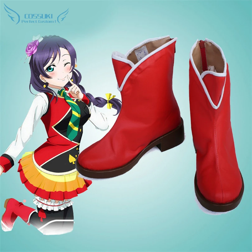 Люблю жить! Обувь для костюмированной вечеринки Nozomi Tojo профессиональная обувь