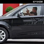 Стайлинг автомобиля в стиле Fast  Furious Paul Walker Vin, наклейка на окна автомобиля с дизельным двигателем, стеклянные аксессуары, перспектива основного привода для Alfa Romeo 156