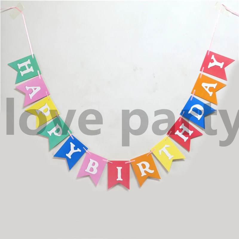 Разноцветные Украшения для вечеринки в честь ребенка Дети девушки сувениры