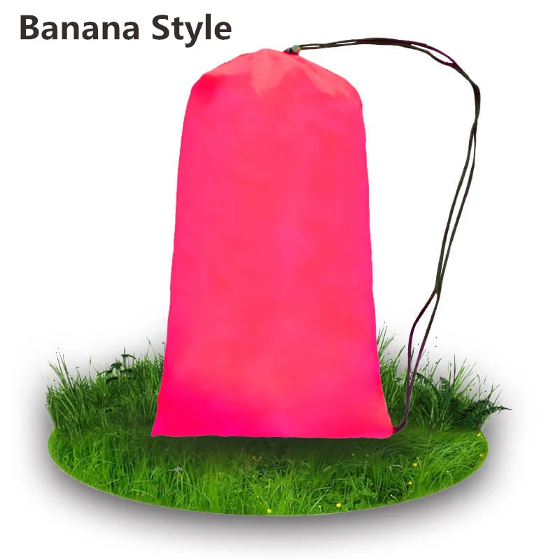 red banana 210T Ripstop портативный надувной диван ленивый мешок laybag надувной диван-кровать для внутреннего или наружного надувного шезлонга спальный мешок - Цвет: red banana