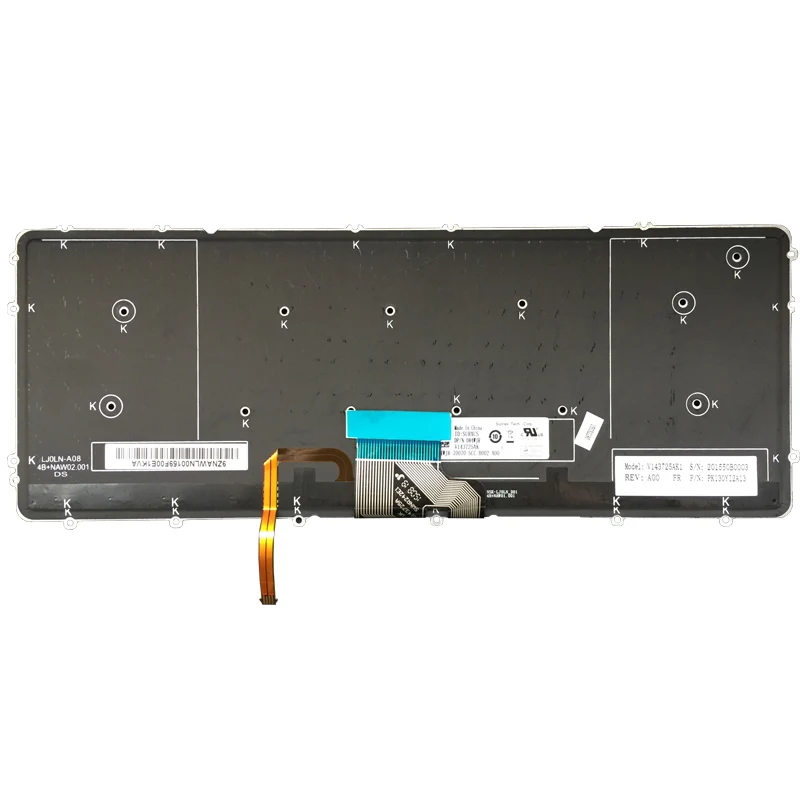 New French Laptop keyboard for Dell Precision M3800 XPS 15 9530 FR with backlit | Компьютеры и офис