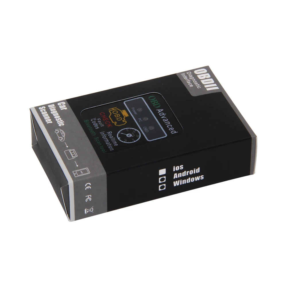 Оптовая продажа V1.5 ELM327 HH OBD заранее для Android Bluetooth OBD2 OBDII Автомобильный сканер